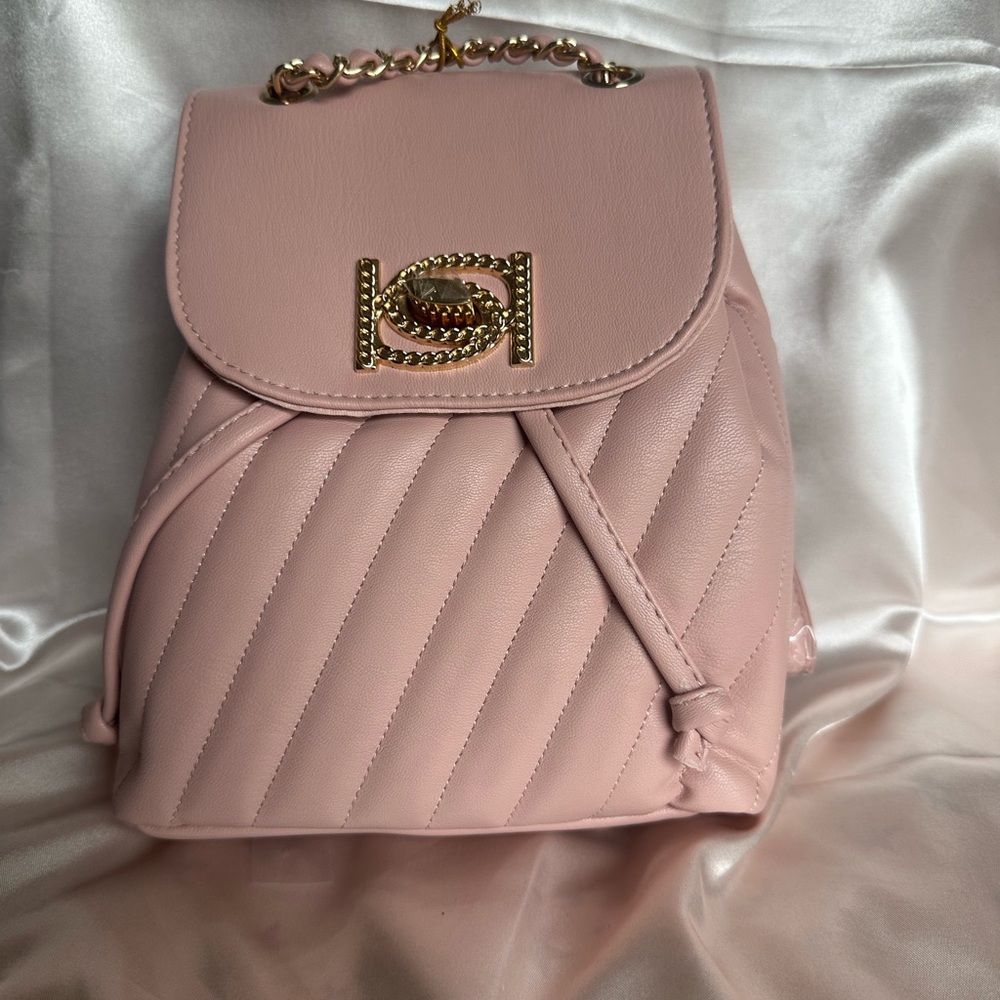 bebe Blush Quilted Backpack